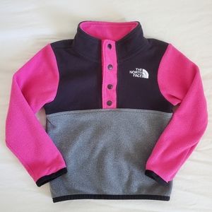 North Face Glacier 1/4 snap lightweight fleece